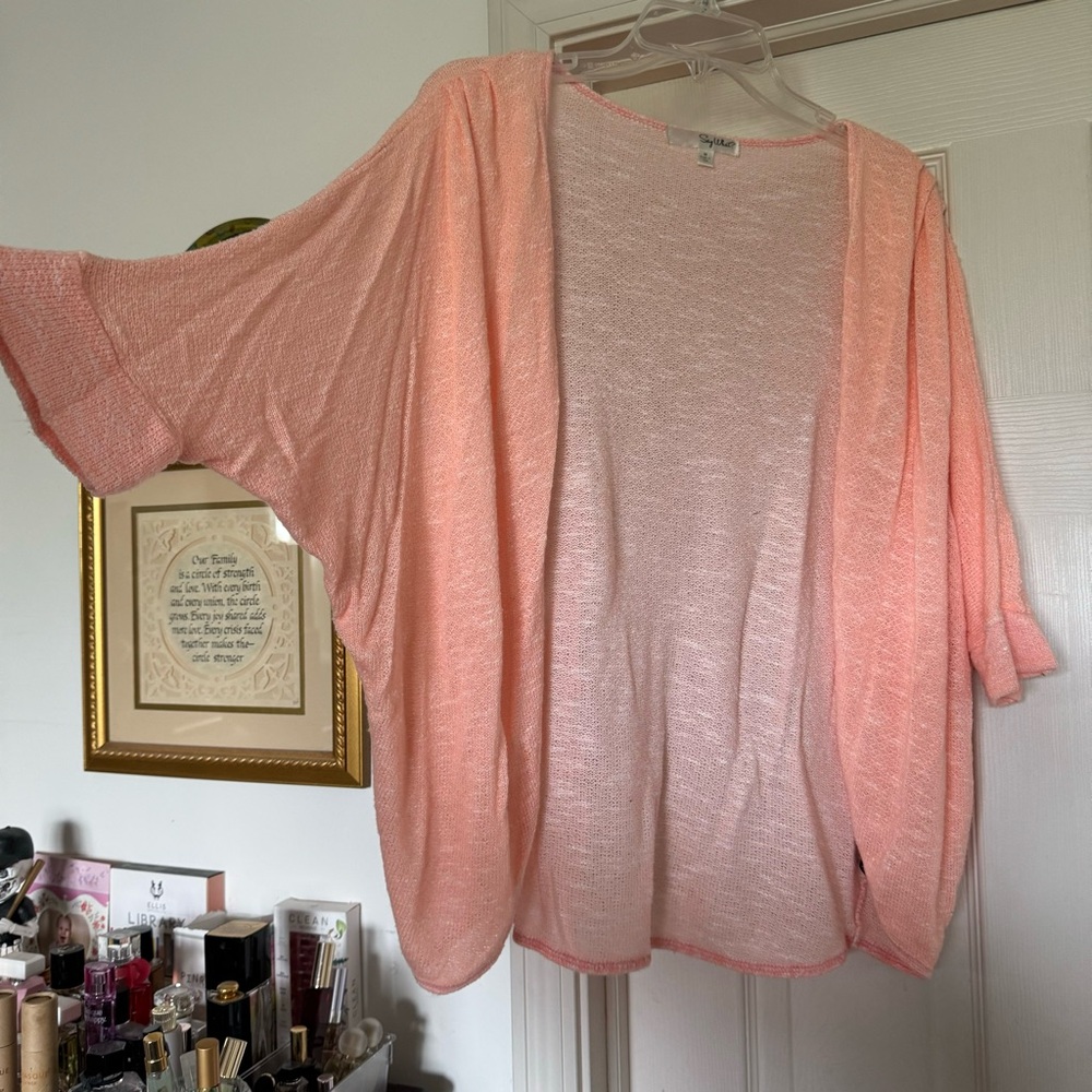 Say What? Size women’s medium cardigan
